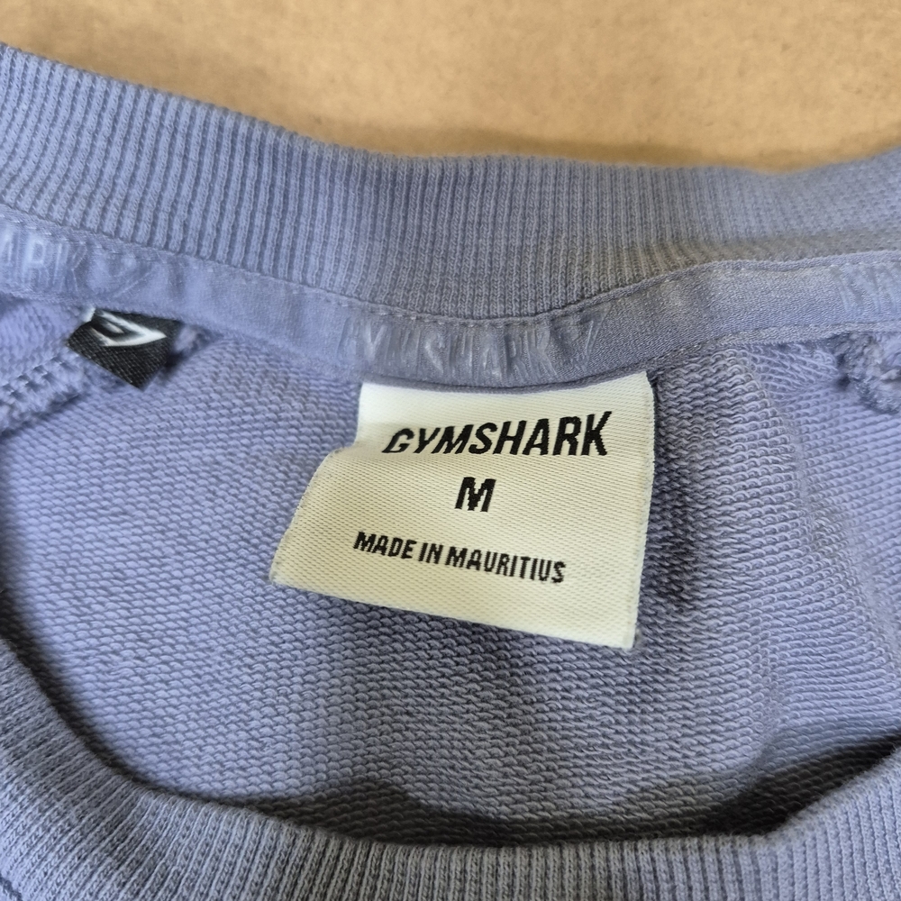Gymshark Cornflower Blue Long Sleeve Crop Top - Picture 5 of 6